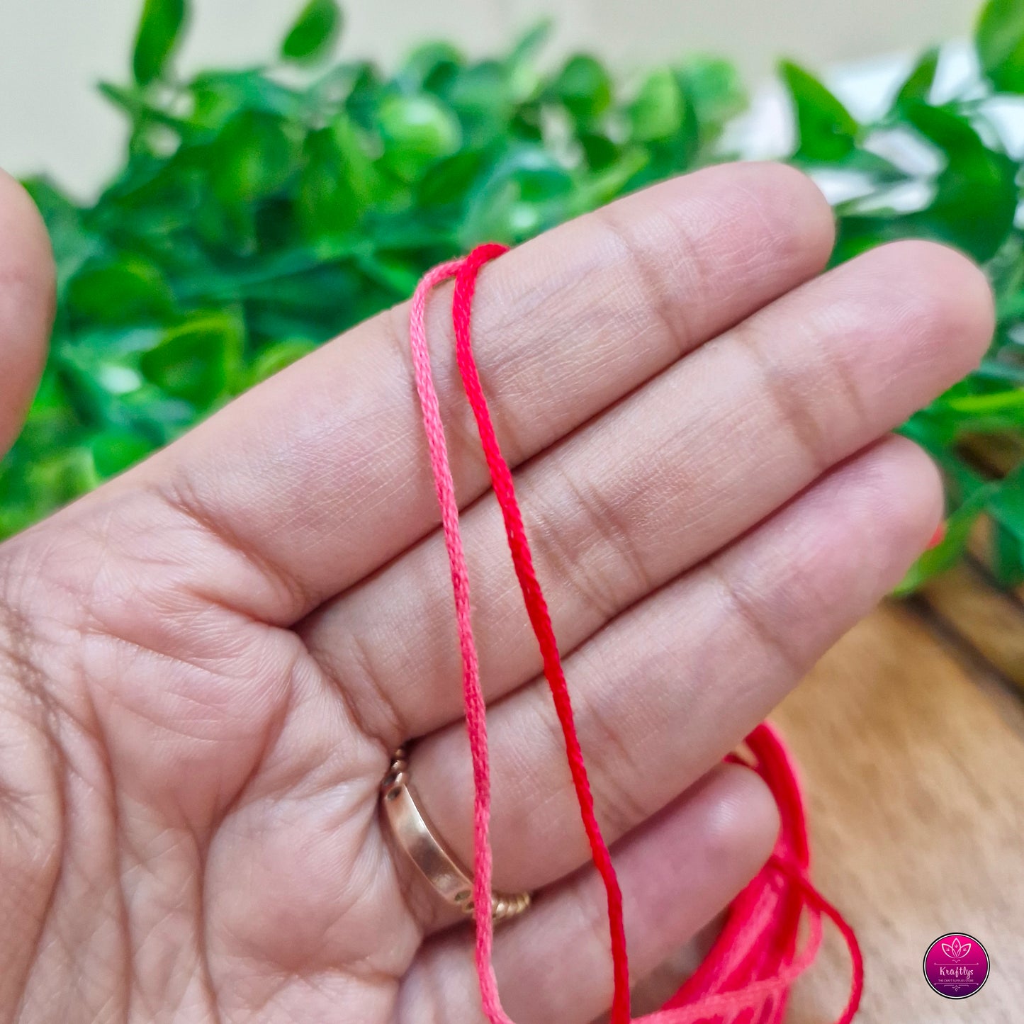 RAKHI THREADS | RED & PINK