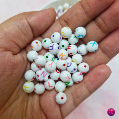 BEADS | ALPHABETS ROUND BALLS