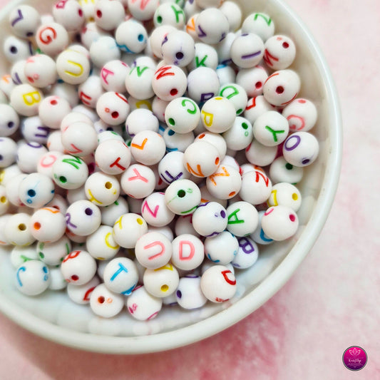 BEADS | ALPHABETS ROUND BALLS