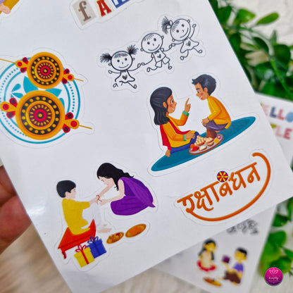 2D VINYL STICKER | RAKSHABANDHAN STICKER