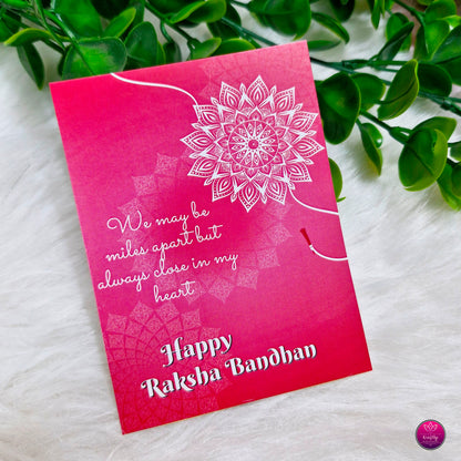 TRADITIONAL RAKHI GREETING CARDS | RAKSHABANDHAN CARDS