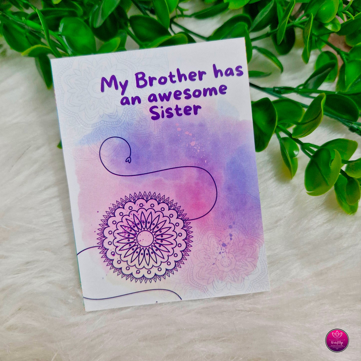 CUTE RAKHI GREETING CARDS | RAKSHABANDHAN CARDS