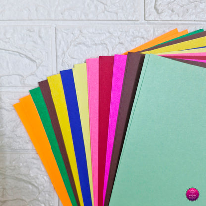 A4 ASSORTED COLOURED SHEETS