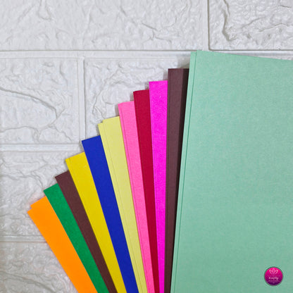 A4 ASSORTED COLOURED SHEETS