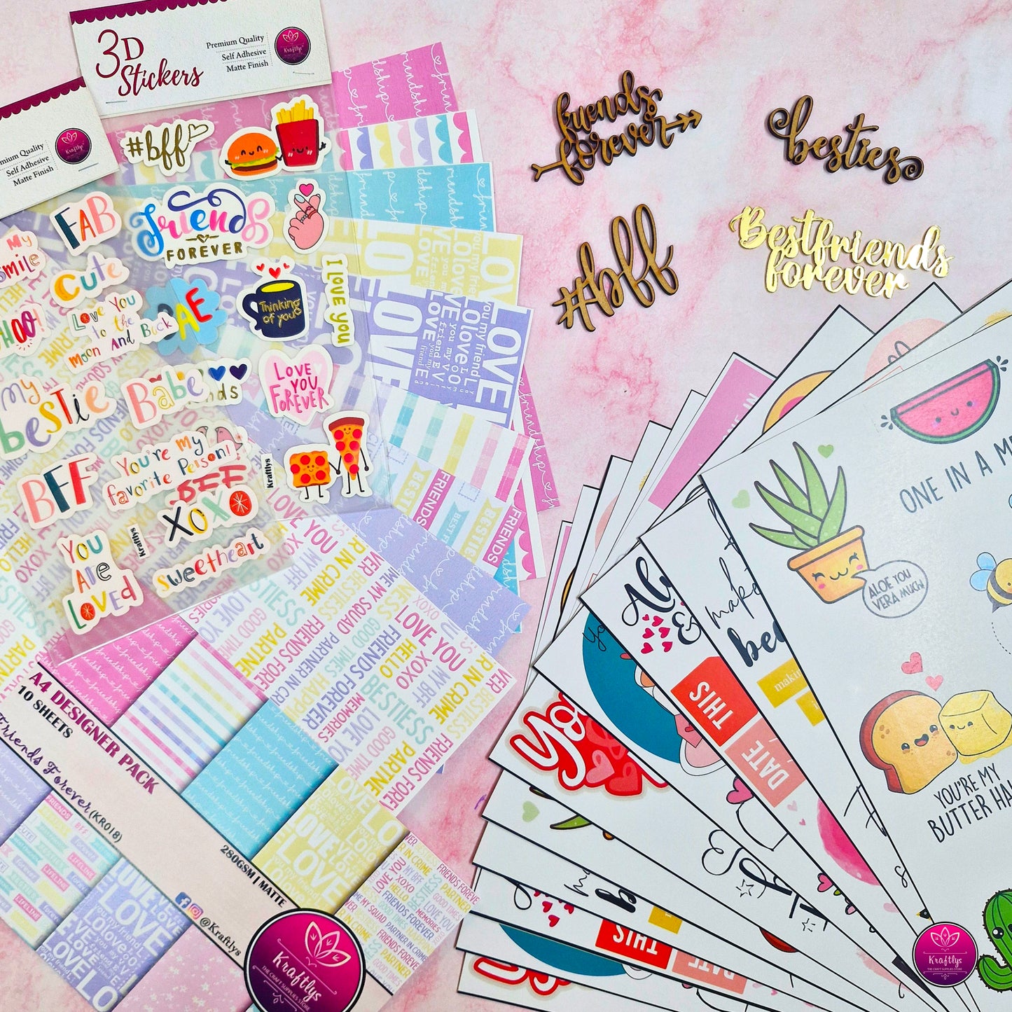 FRIENDSHIP COMBO KIT | SCRAPBOOKING COMBO