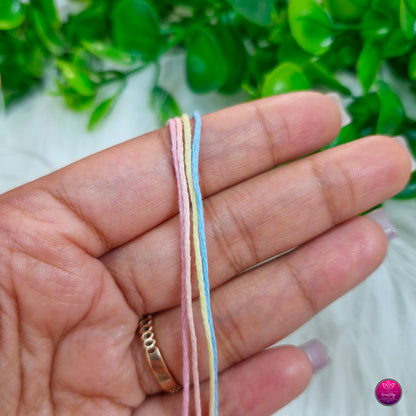 RAKHI THREADS | COLOURFUL PASTELS