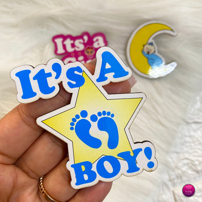 BABY THEME WOODEN EMBELLISHMENTS