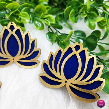 BIG LOTUS CUTOUT | GOLD DETAILING