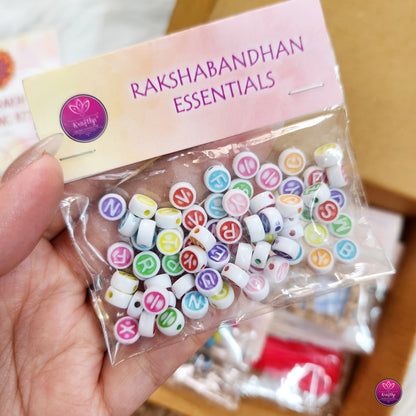 DIY RAKHI MAKING KIT | DIY KIT 5 RAKHIS