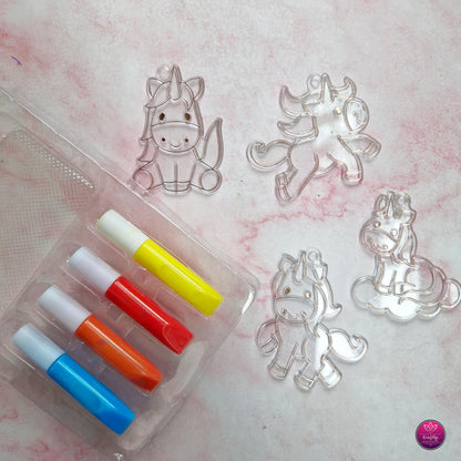 DIY SOFT GLUE PAINTING CRAFT KIT