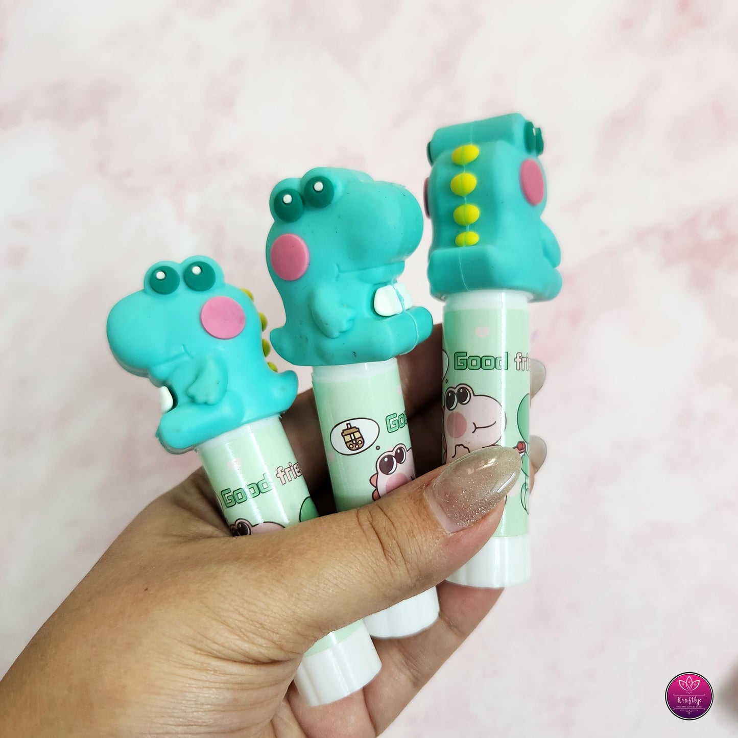 Cute Dino Gluestick