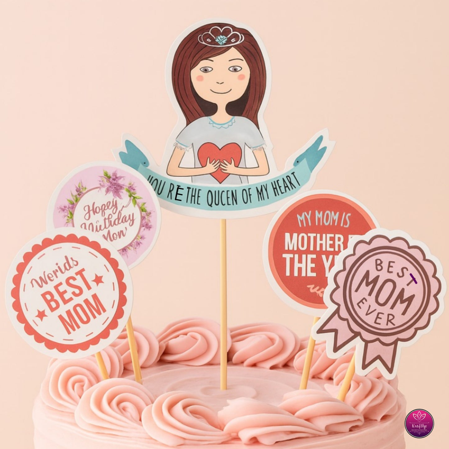 Best Mom Ever Cake Toppers – Adorable Mother's Day & Birthday Decor