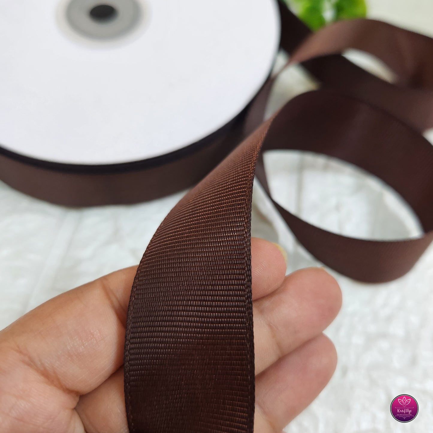 1 Inch Premium Grosgrain Ribbons for Crafts, Gift Wrapping & Decorations - 45 meters