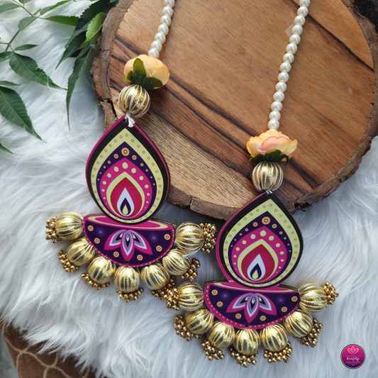 Diya Deepawali Handmade Decorative Latkan for Diwali – Door Hanging Toran for Festive Home Décor