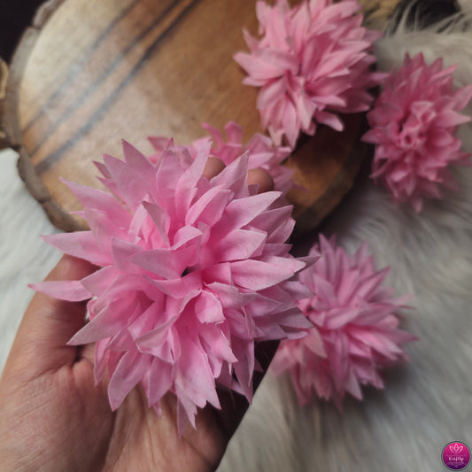 Big Artificial Flowers 10pcs - Elegant HandCrafted Diwali DIY Decoration