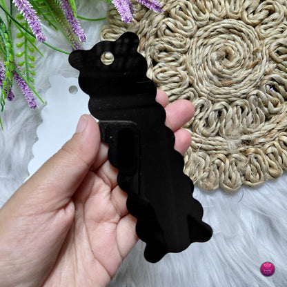 Acrylic Bookmark Blanks - Premium DIY Transparent, Black & White Bookmarks