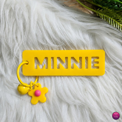 Personalized Name Bag Charms for Kids - Rectangle