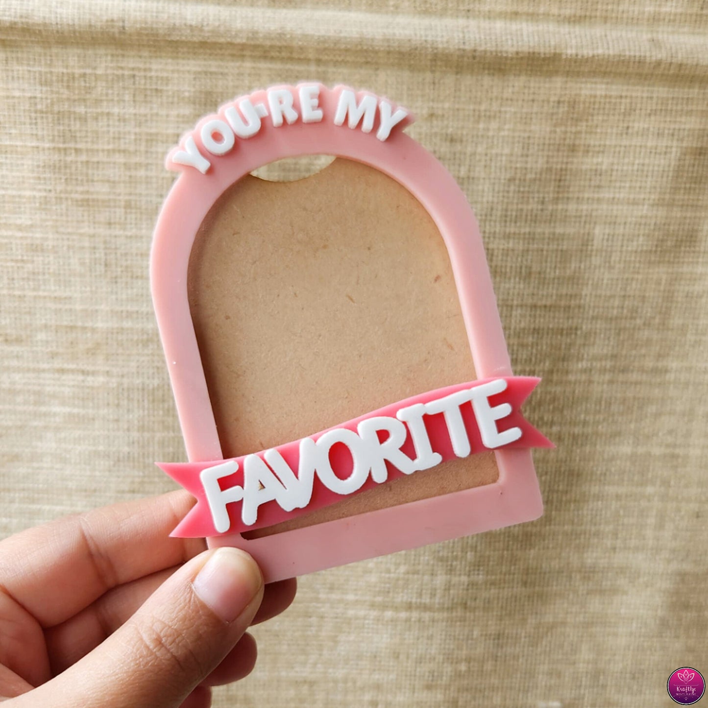 3D Acrylic Fridge Magnet - Magnetic Photo Frame