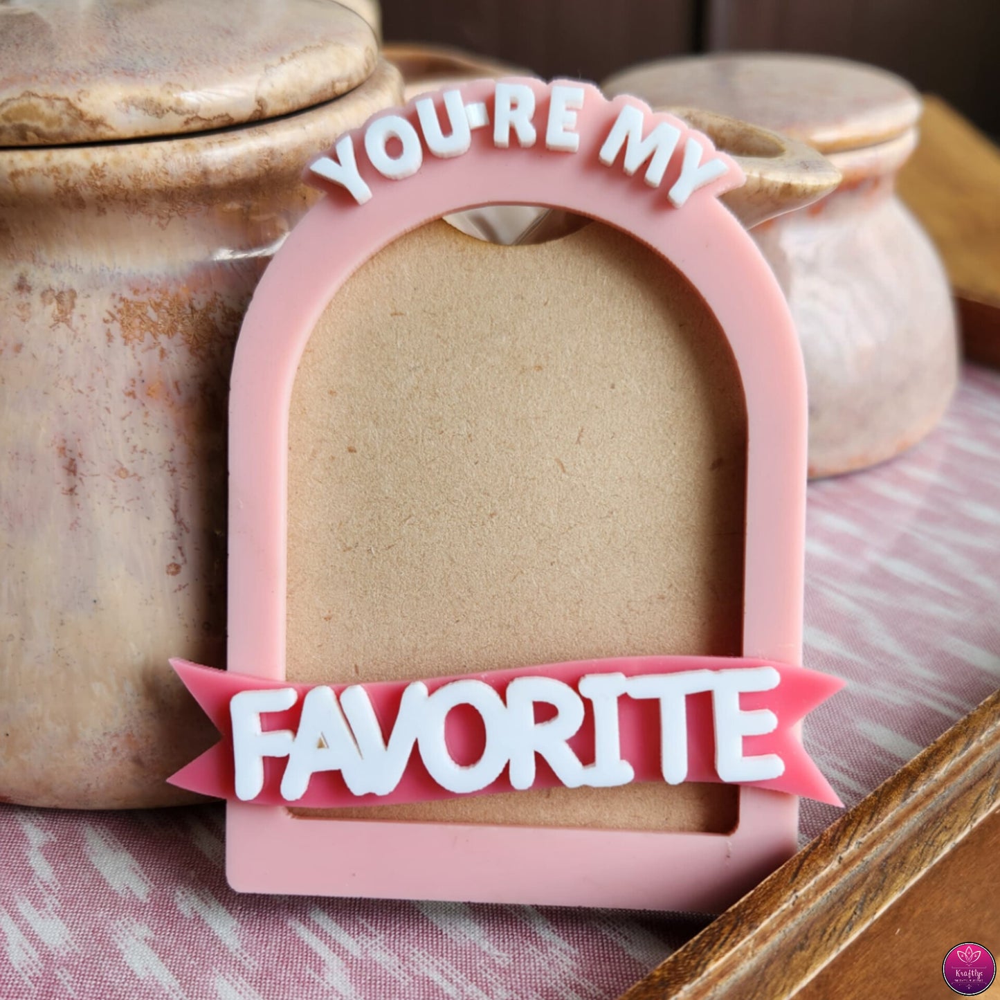 3D Acrylic Fridge Magnet - Magnetic Photo Frame