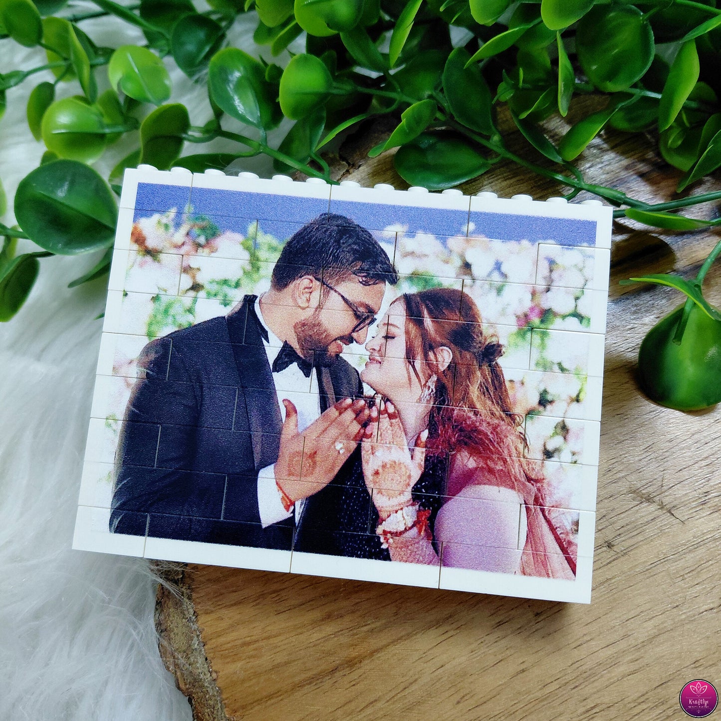 Photo Brick Puzzle - Customised Spotify Picture Puzzle