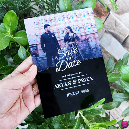Acrylic Wedding Invites - Trending Viral Invite for Weddings, Anniversary & Birthdays