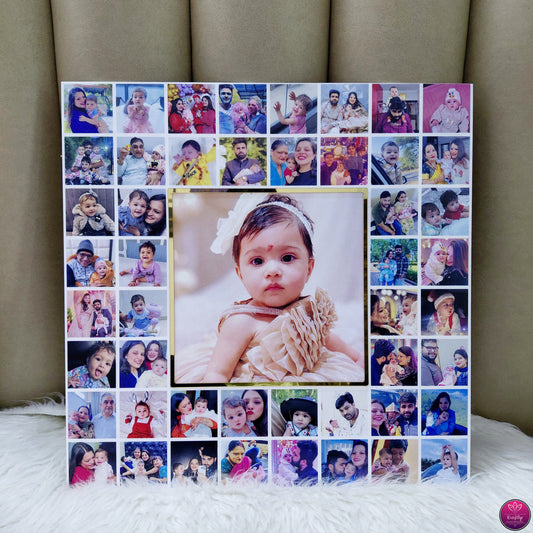Big Personalized Acrylic Photo Collage | Custom Collage Picture Frame