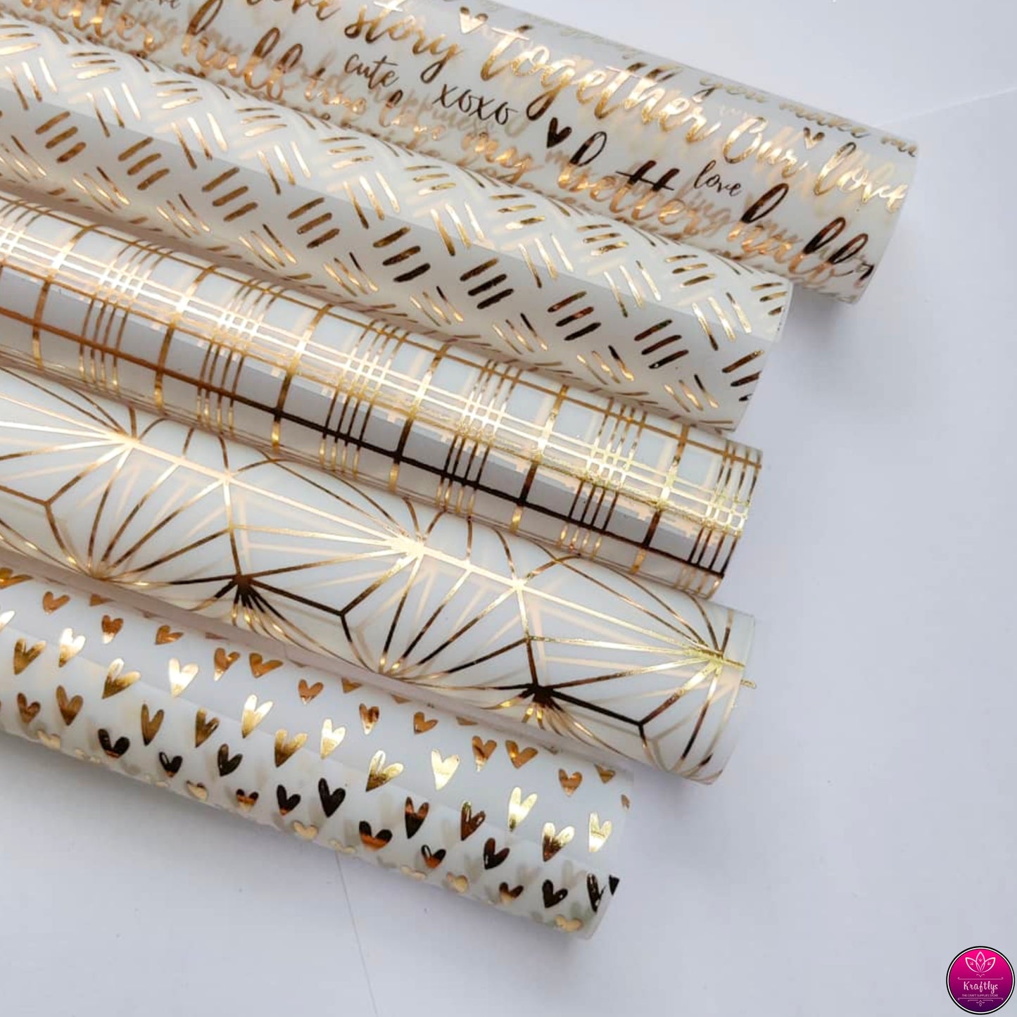 GOLD FOILED VELLUM