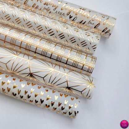 GOLD FOILED VELLUM