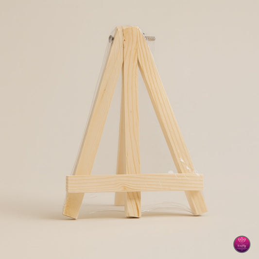 Mini Wooden Tabletop Easel – Cute Craft Display Stand for drawings paintings arts

