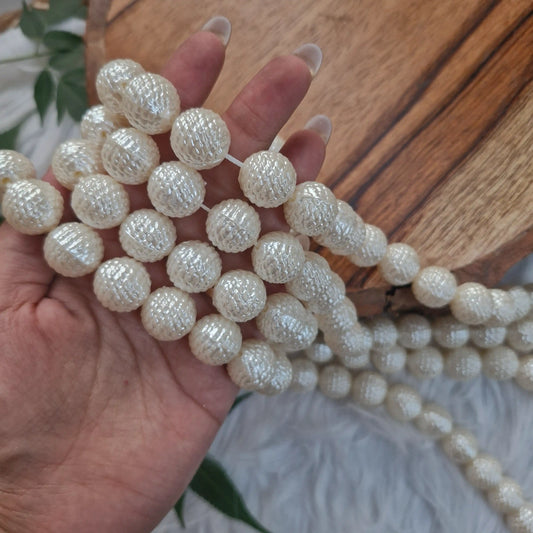 Big Pearl String Braclets for Diwali Decor