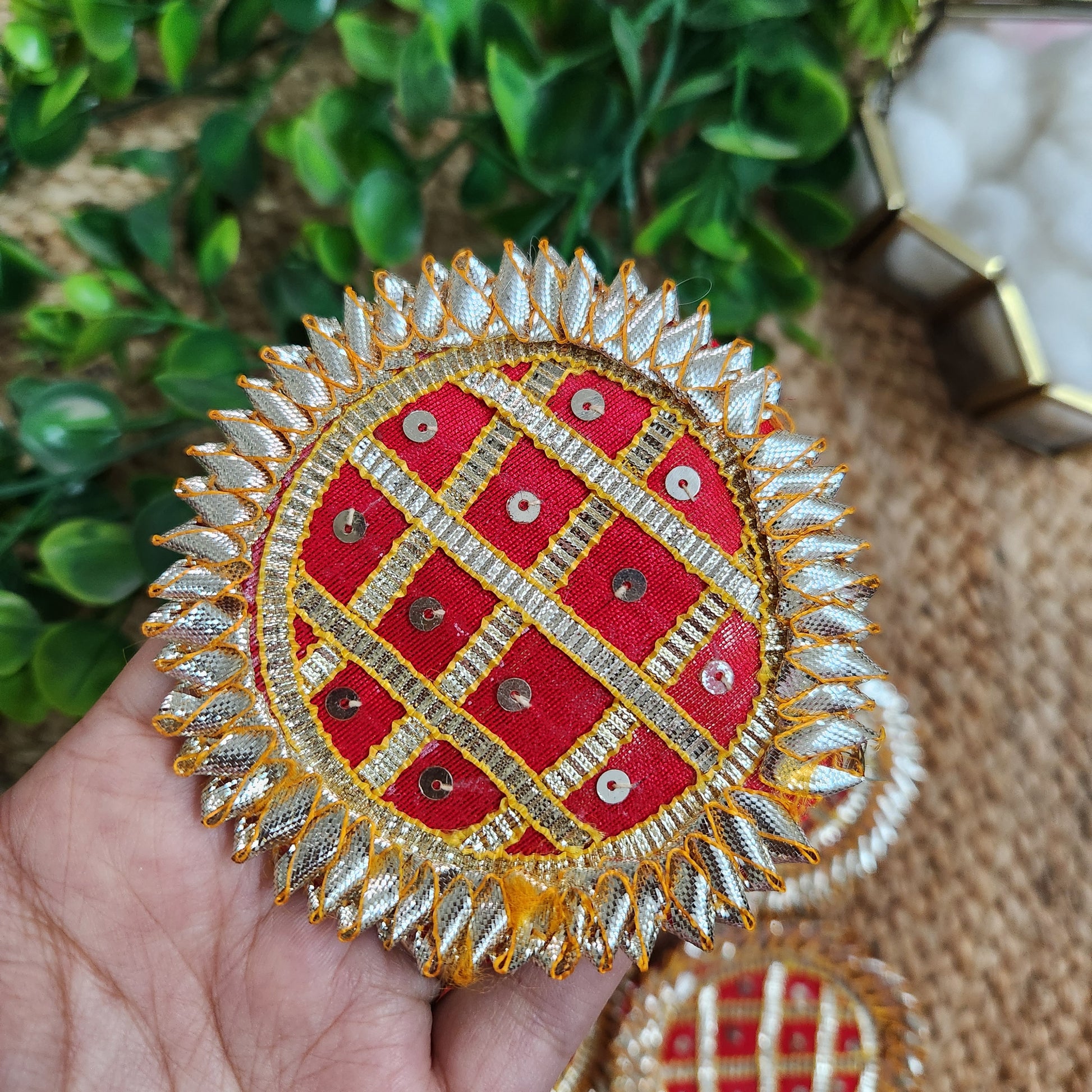 Gota Patti Buti, Decorative for Diwali and Crafting DIYs