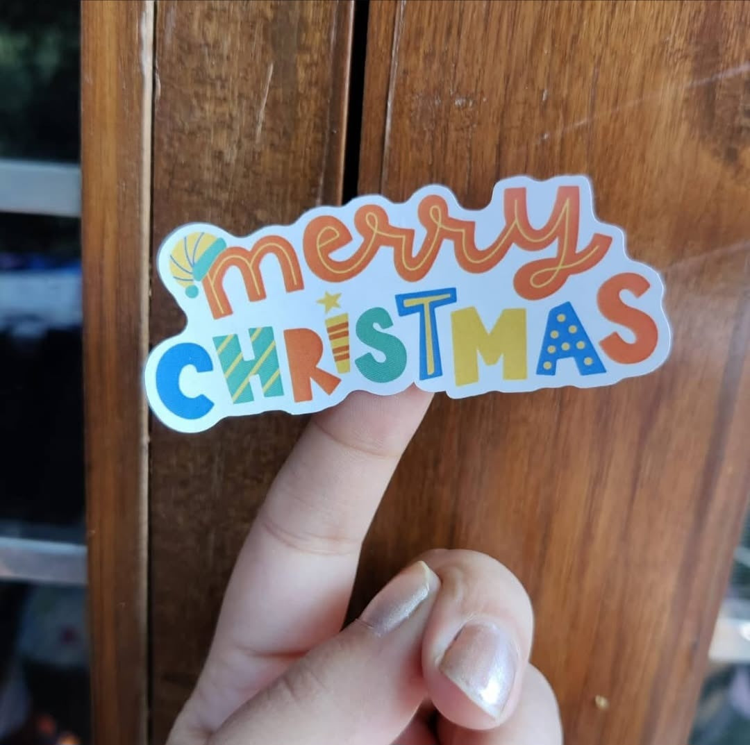 2D Christmas Stickers