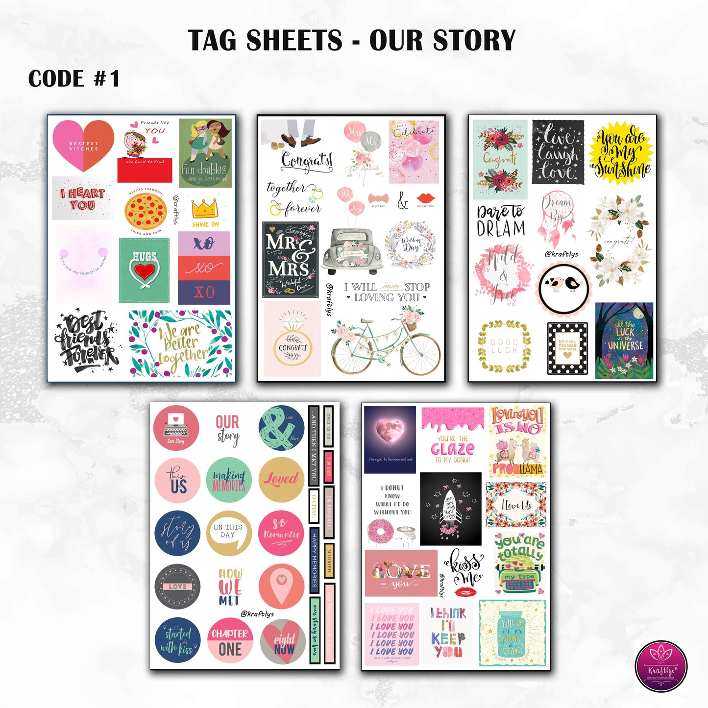 TAG SHEET #1