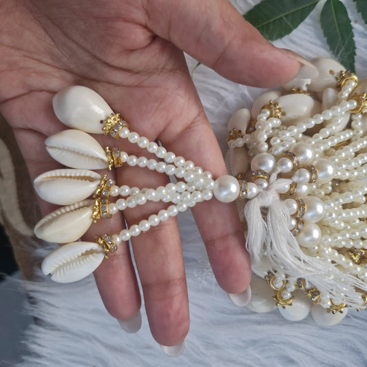 Pearl and Shells Decorative Hanging Latkan for Diwali