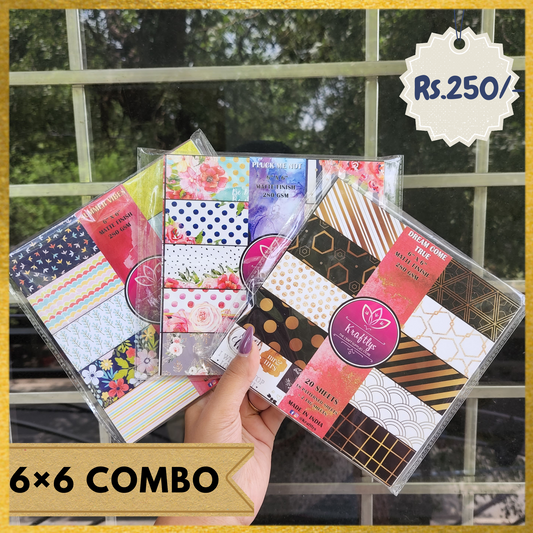 6X6 COMBO #2 | PRINTED PAPERPACK