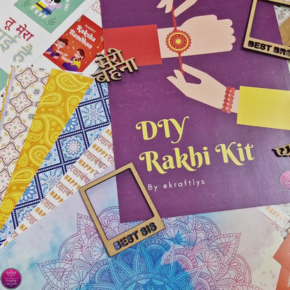 DIY RAKHI KIT | SCRAPBOOKING KIT