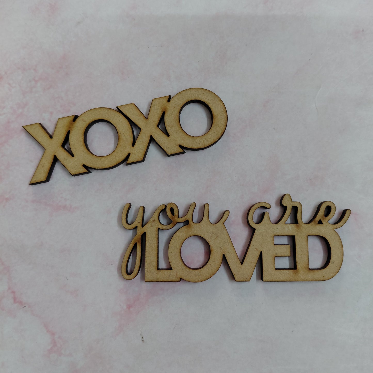 Valentine theme mdf cutout