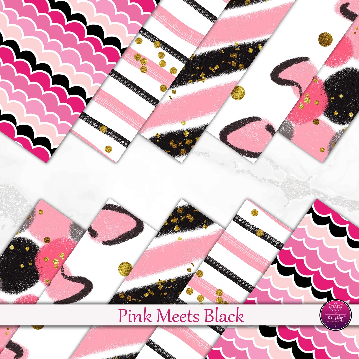 PINK MEETS BLACK