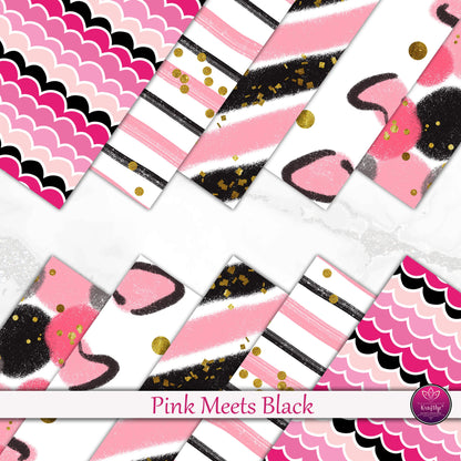 PINK MEETS BLACK