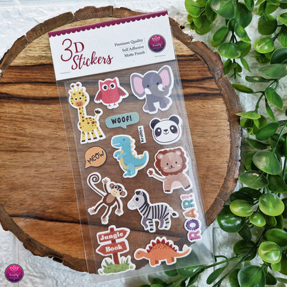 3D STICKER | JUNGLE BOOK