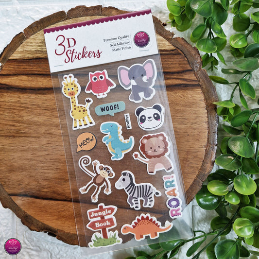 3D STICKER | JUNGLE BOOK