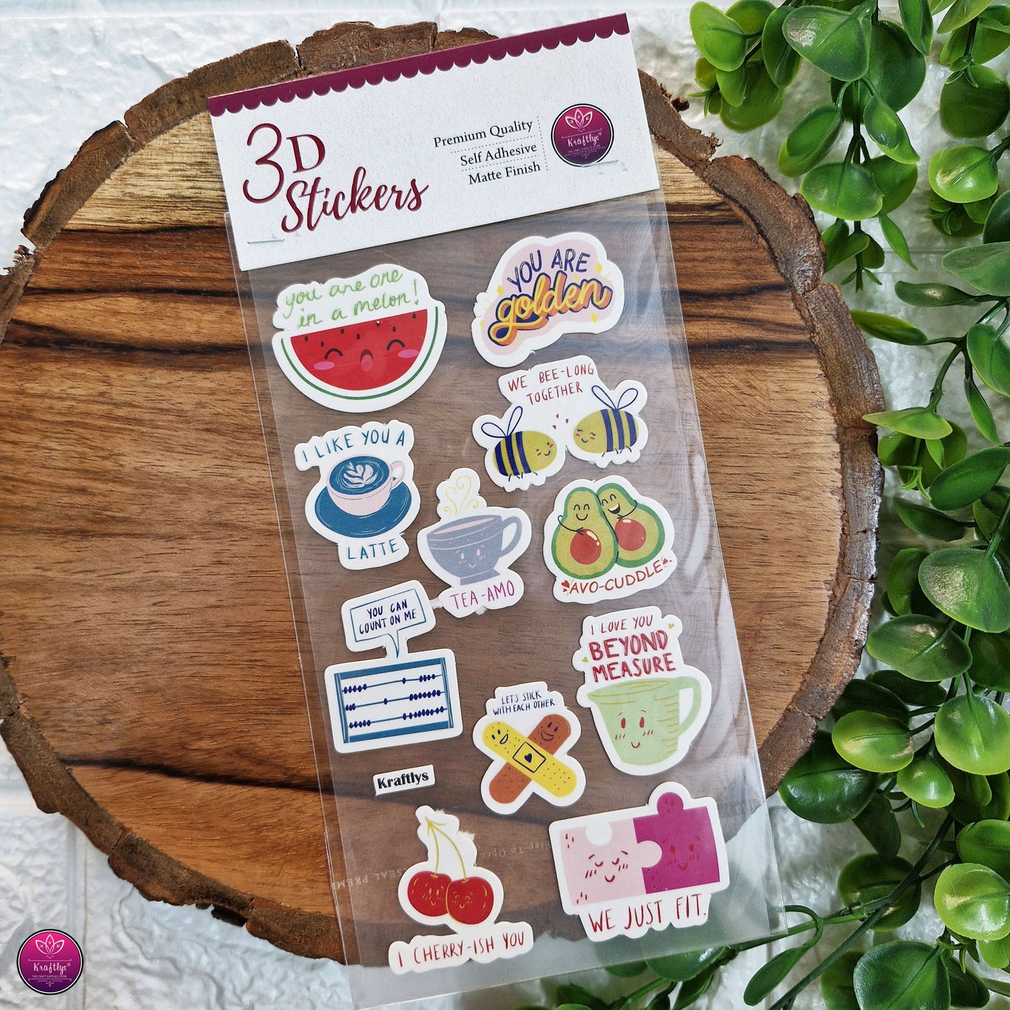 3D STICKER | ONE IN MELON