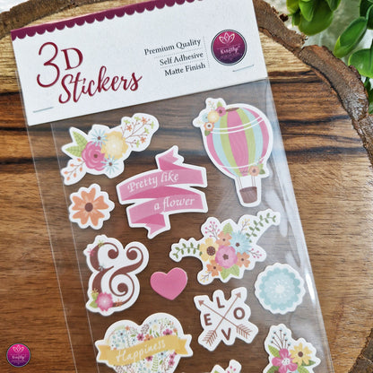 3D STICKER | PRETTY