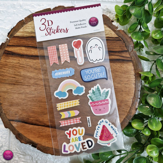3D STICKER | SO CUTE