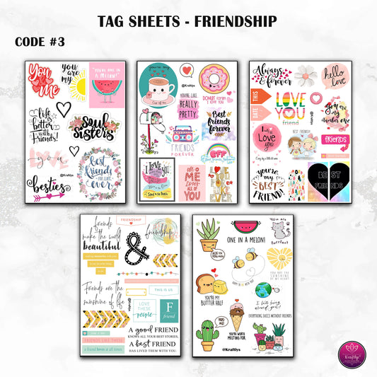 TAG SHEET #3