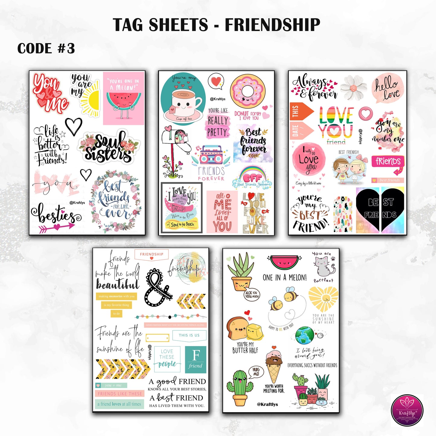 TAG SHEET #3