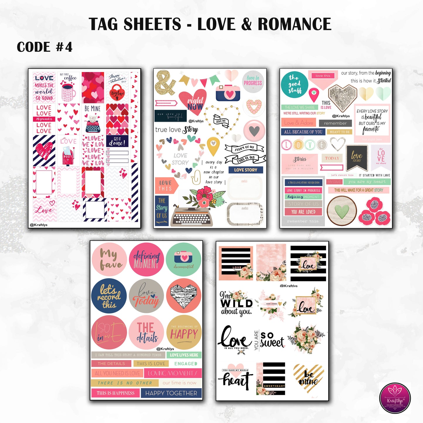 TAG SHEET #4
