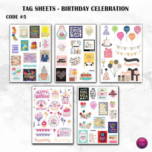 TAG SHEET #5