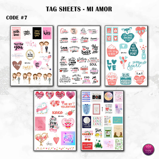 TAG SHEET #7